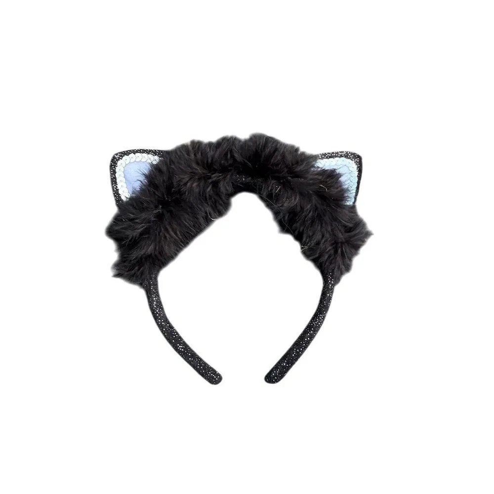 Claire's Black Cat Costume Halloween Set 4 Pieces OS ears tail‎ mittens cosplay